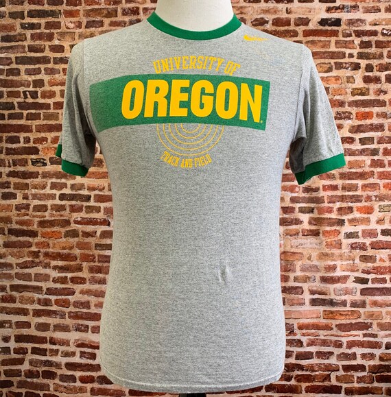 Vintage OREGON DUCKS Track & Field Men’s Small Rin