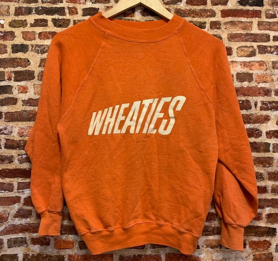 Vintage 1960's WHEATIES Men’s XS Pullover Crewneck