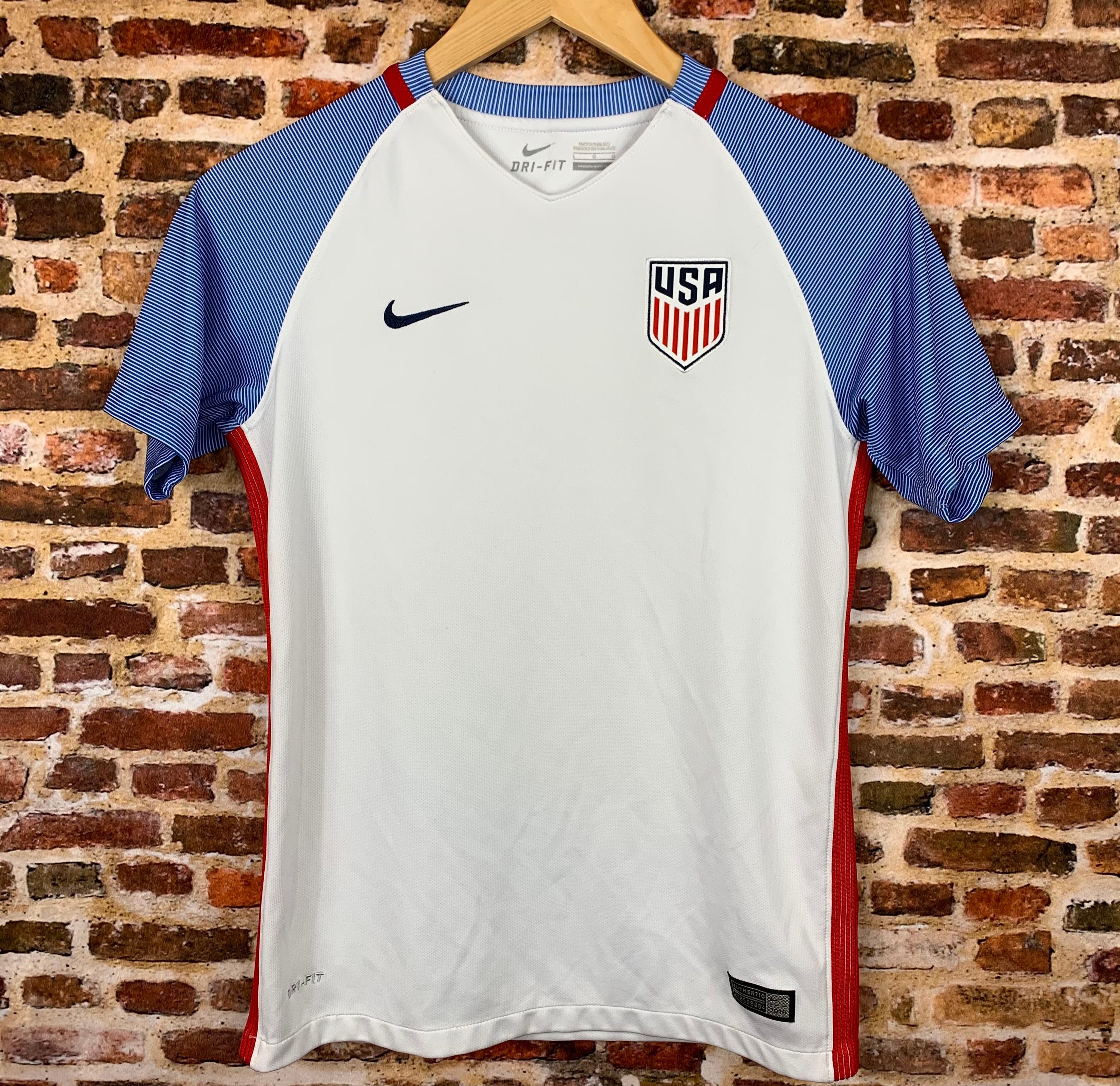 USA Soccer Youth Large 1314Y National Team Jersey Rare Etsy
