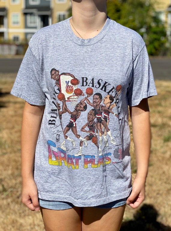 Vintage 80's PORTLAND TRAIL BLAZERS "Blazing Baske