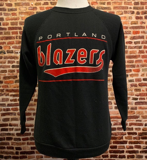 Vintage 80's Portland TRAIL BLAZERS Men's Small Pu