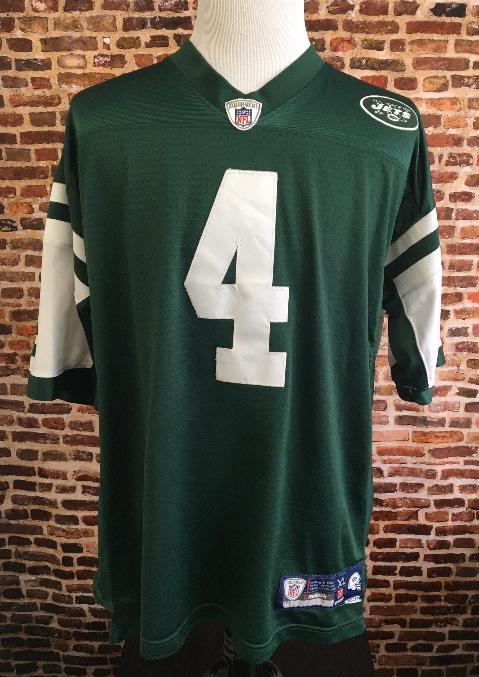 Vintage Brett Favre New York Jets Men's XL Stitched Jersey Etsy