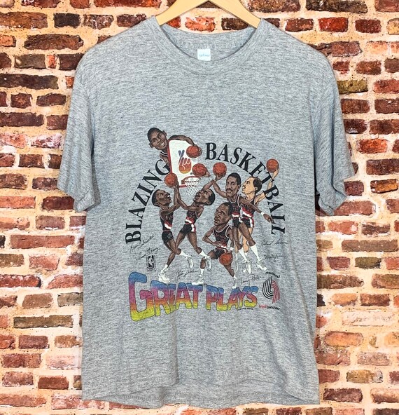 Vintage 80's PORTLAND TRAIL BLAZERS "Blazing Baske