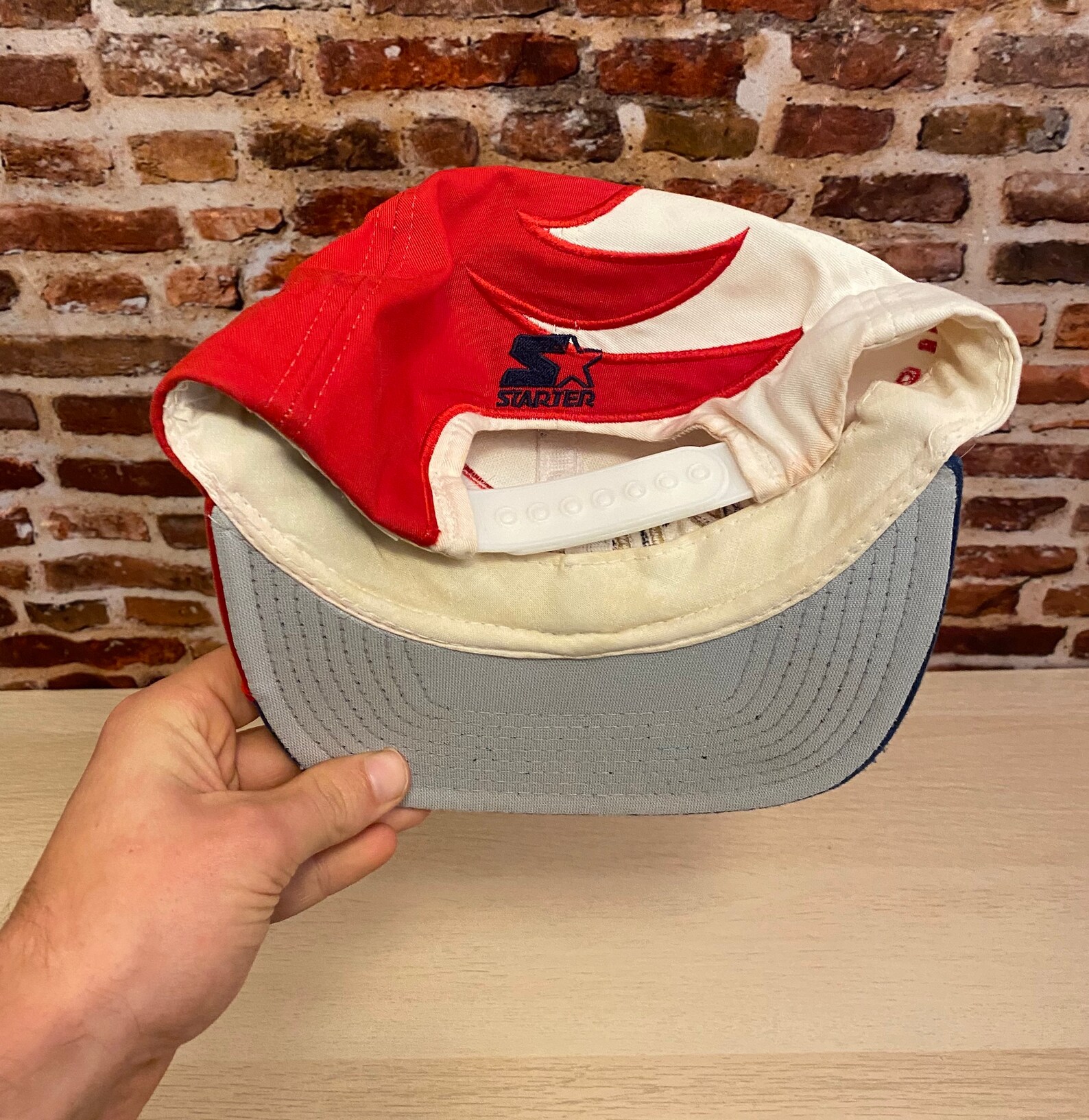 Vintage Starter Team USA Snapback Hat Etsy