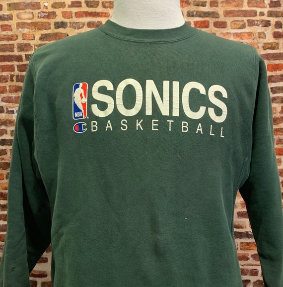 Vintage Champion Reverse Weave SEATTLE SUPERSONICS