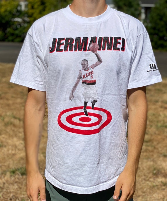 Vintage 90's Jermaine O'Neal PORTLAND TRAIL BLAZER