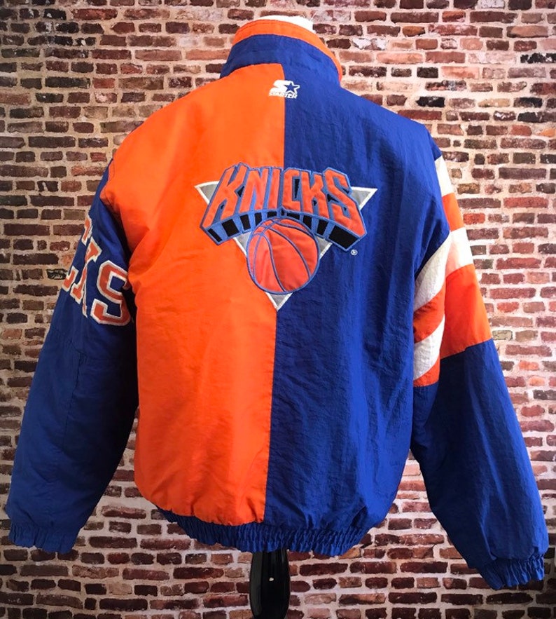 knicks starter jacket 90s