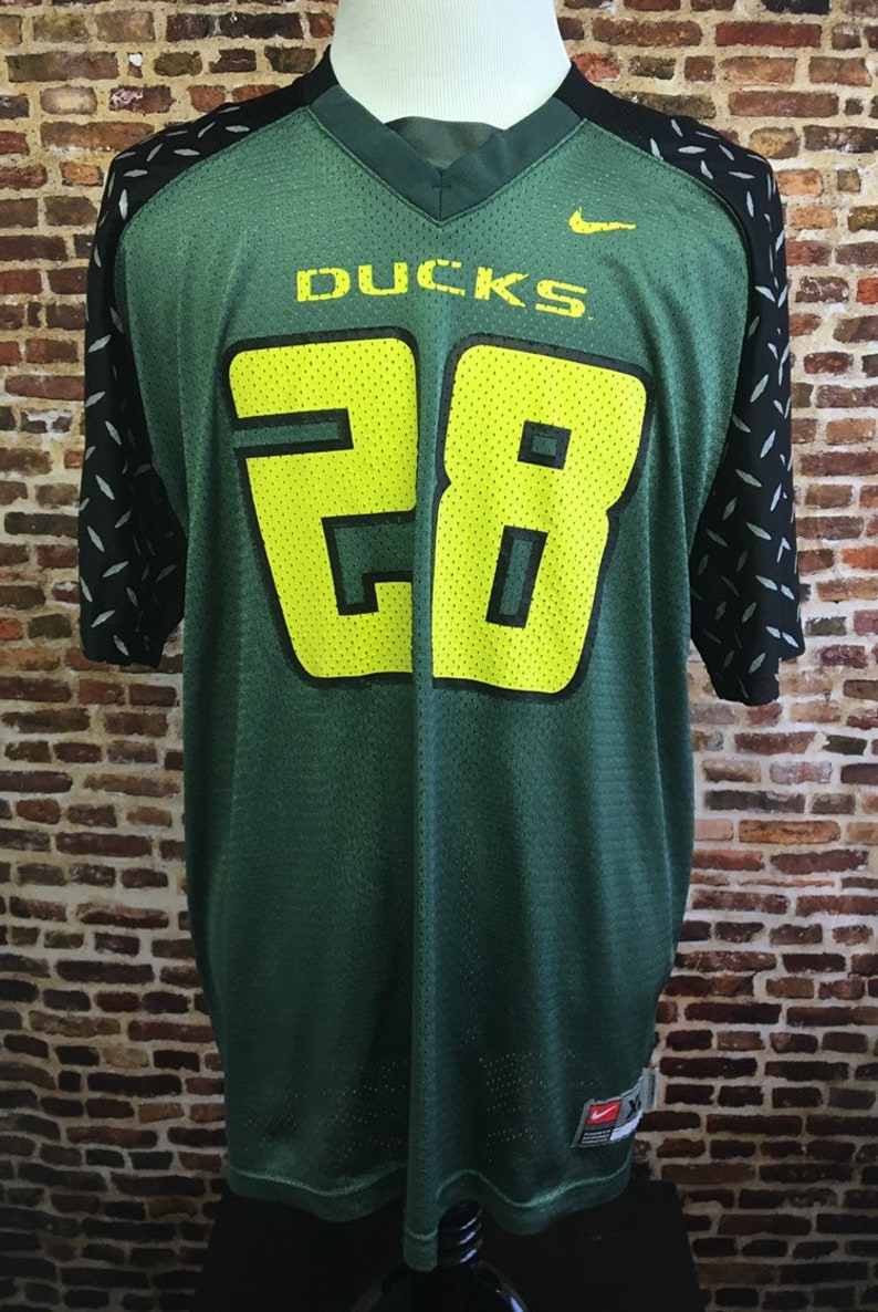 vintage oregon ducks jersey