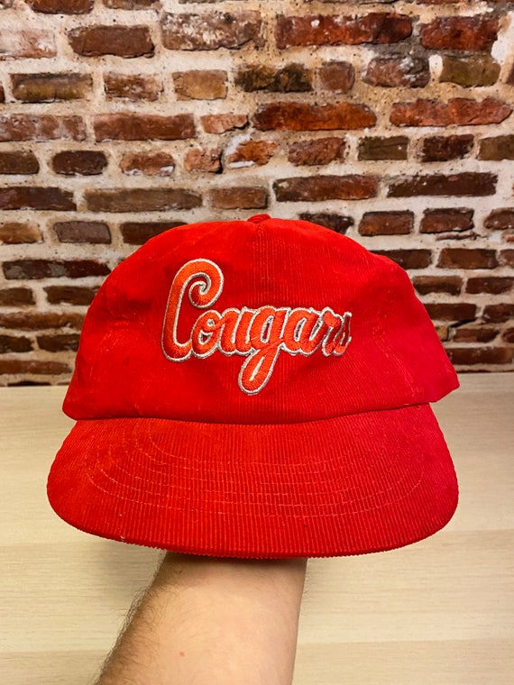 Vintage WASHINGTON STATE COUGARS Chain Stitched Sc