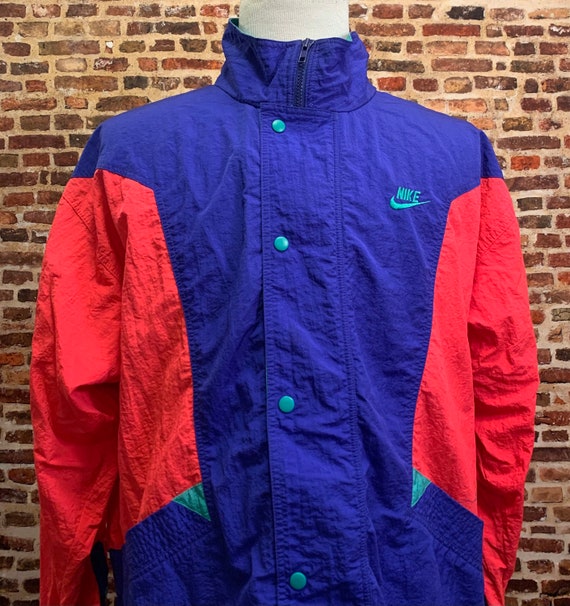 Vintage 90's Nike "Force" Men's XL Color Block Win
