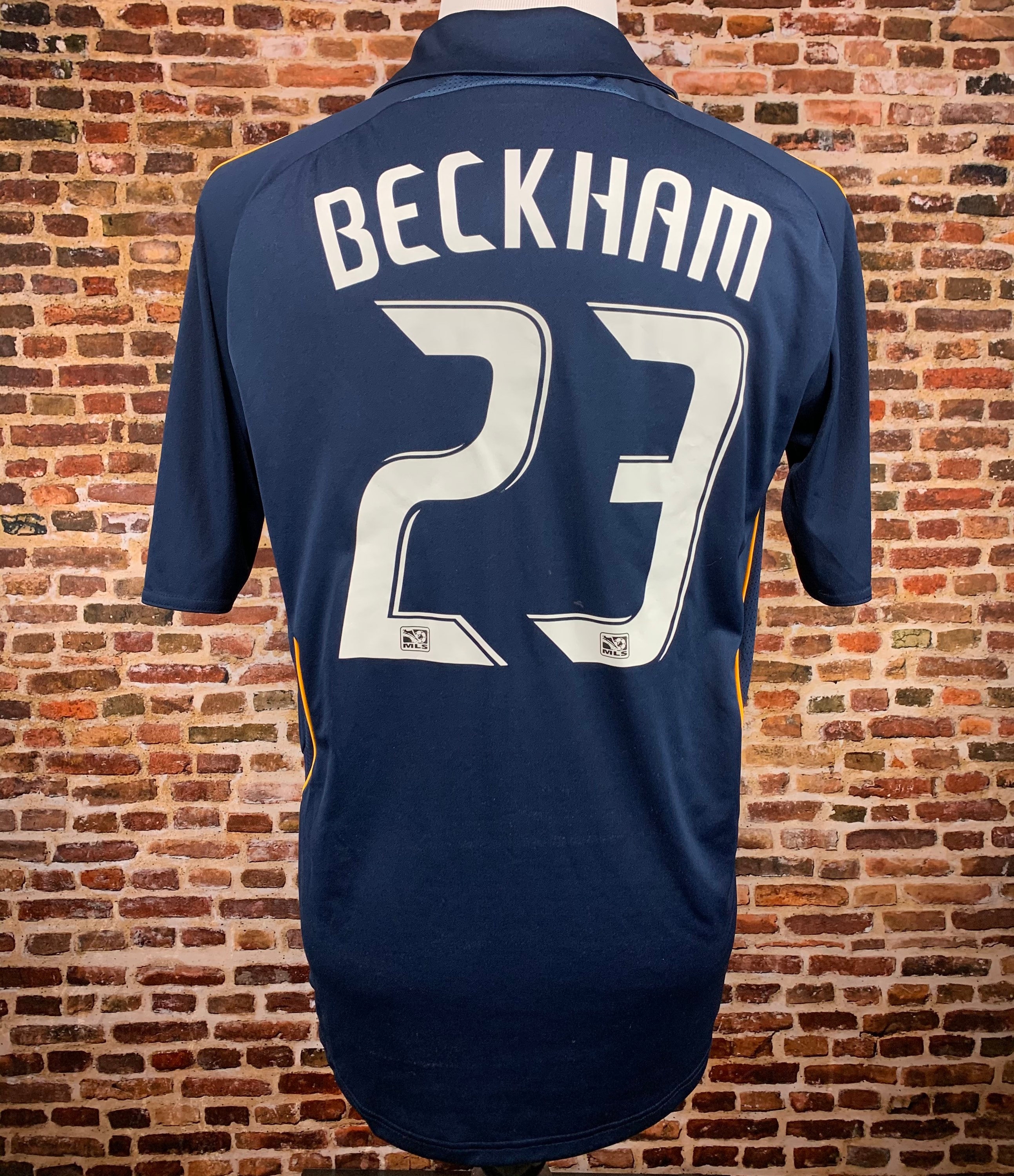 Vintage DAVID BECKHAM LA Galaxy Men's Medium Soccer Jersey Etsy