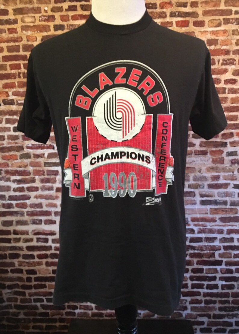 portland trail blazers vintage shirt
