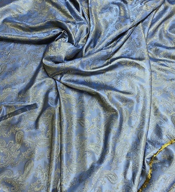 DRESSEDUNDRESSED◇Cupro Paisley Robe/4/キュプラ/IVO/DUW21531