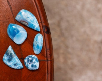 Larimar Cabochon: Mix Size