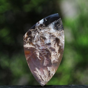 Purple Plume Agate , Indonesia Agate Gemstone, Loose Gemstone Cabochon Jewelry , Unique Gemstone Jewelry