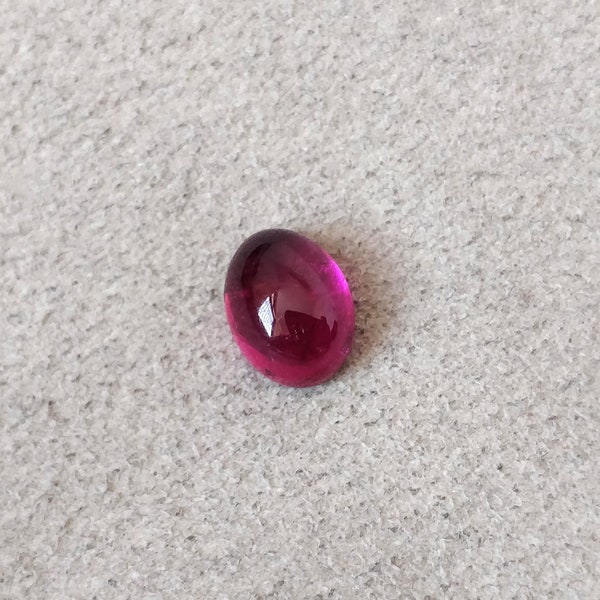 AAA+ top quality Natural Rubellite Tourmaline 8x6 mm Oval Cabochon, Fine Pink Tourmaline Ring Gemstones, Cabochon Oval Untreated Tourmaline