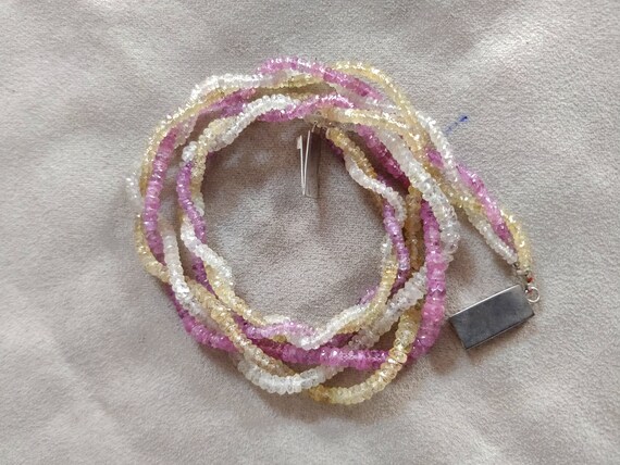 Collana A Rondelle Di Pietra Paesina - Collane Pietra Paesina - Foto 8