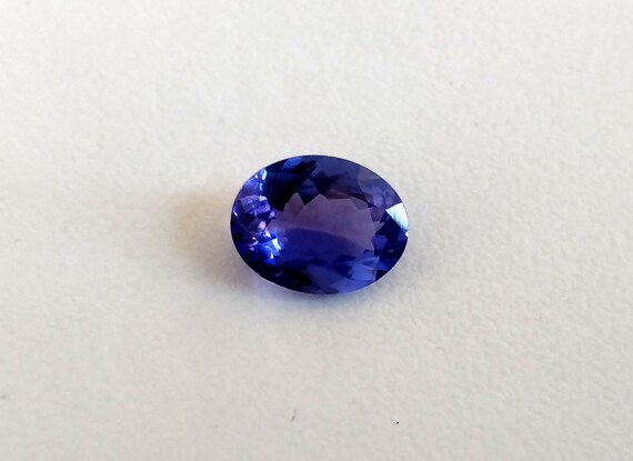 9 X 7 Mm AAAA Deep Blue Tanzanite Oval Natural Gemstone Excellent Cut Oval Flawless Clarity Loose Tanzanite Ring Faceted Oval Etsy UK