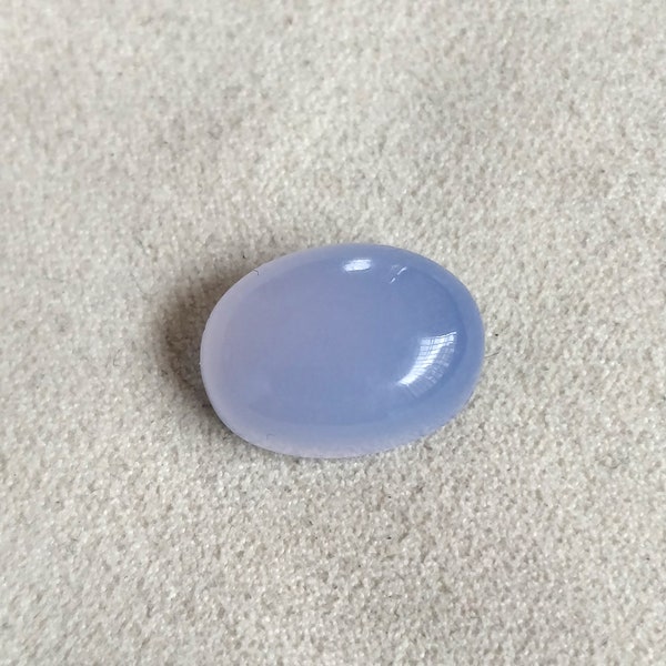 Natural Blue Chalcedony Oval Cabochon, Chalcedony Calibrated Cabochon lot, Oval shape Cabochon Semiprecious Gemstones, Chalcedony Oval pair