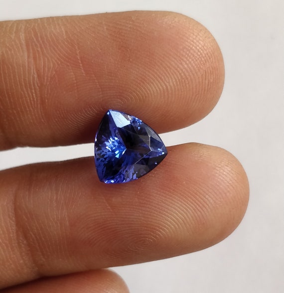 7 Mm Trillion Deep Blue Natural Tanzanite Jewelry Stones Triangular Tanzanite Flawless Clean AAAA Grade Tanzanite Matching Gemstones Pair Etsy UK