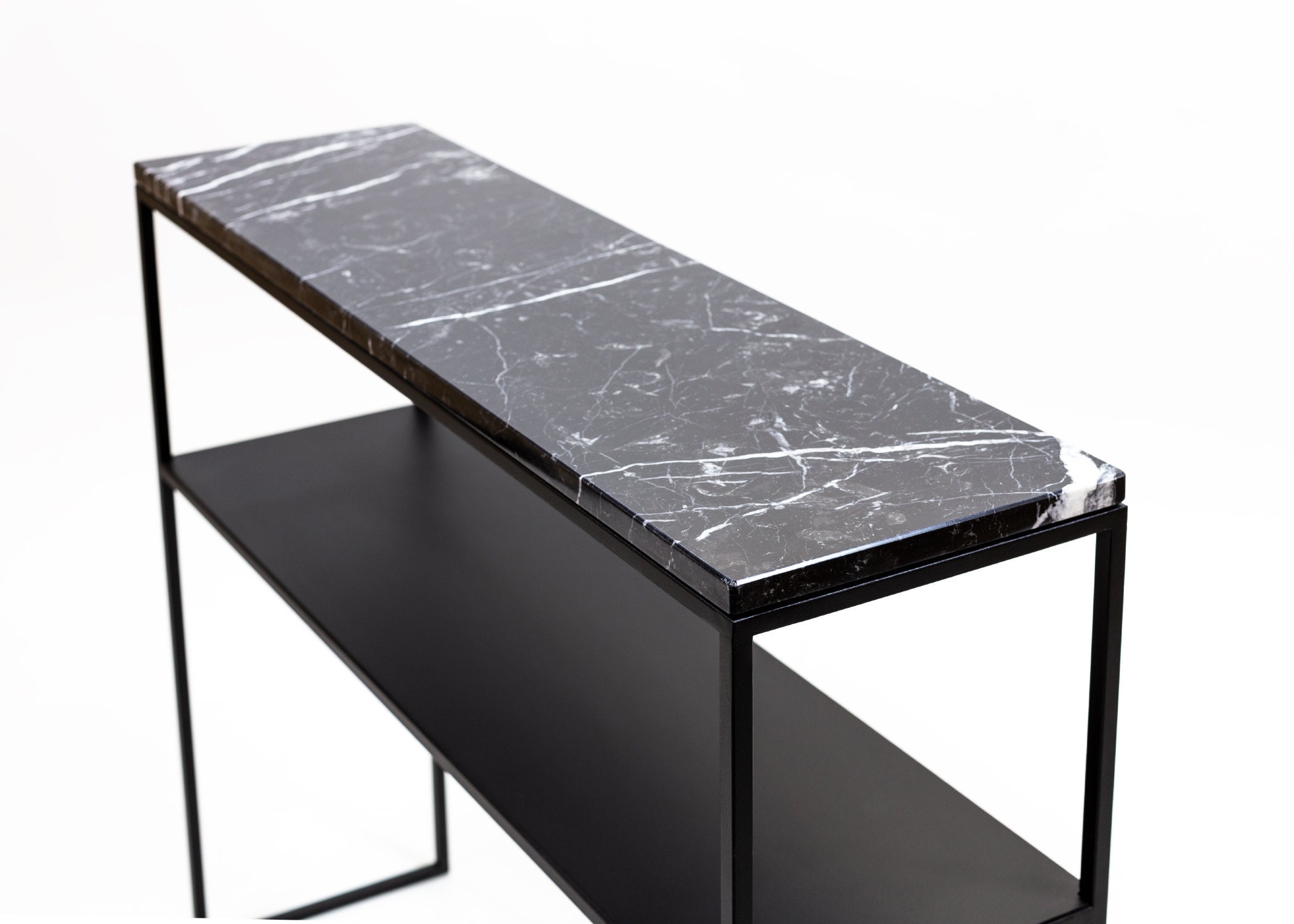 Marble 2-Level Console Table, Ethnicraft Stone