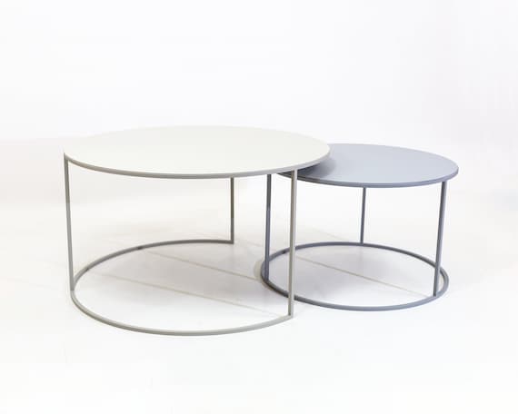 Round coffee table