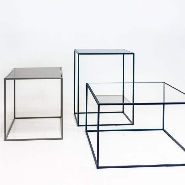 Tables en verre