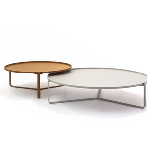 round coffee table, various sizes and colors