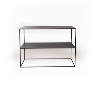 Anpassbare Eingangskonsole aus Stahl