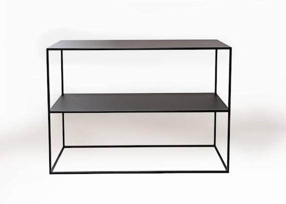 Customizable steel entrance console