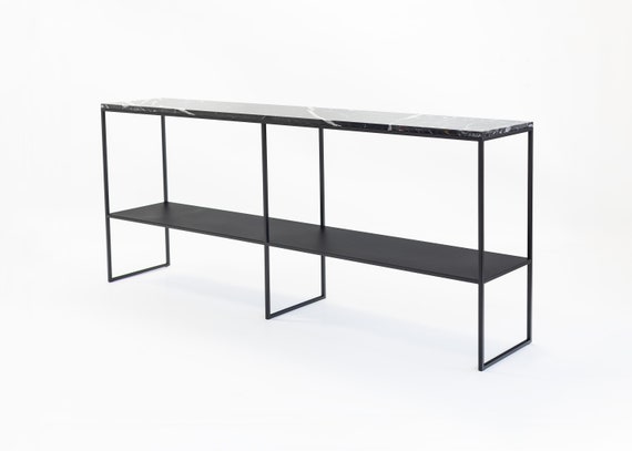 XL series console with marble top shelf