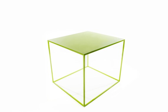 Steel Coffee Table Minimal Exterior Interior Color Customizable