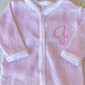 Baby Girl Monogram Outfit, Baby Girl Coming home outfit, Baby Girl monogram pajamas, Baby Girl gift, Baby Girl outfit, Baby shower gift idea