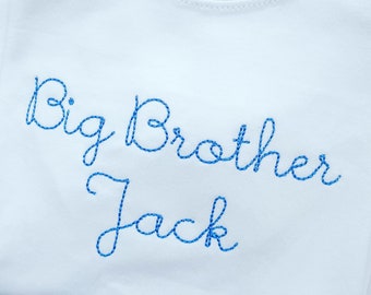 Big brother shirt, pregnancy announcement shirts, big brother polo, big brother