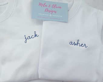Monogrammed Baby Boy Shirt, Personalized Toddler Gift
