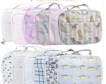 Monogrammed Nylon Lunchbox