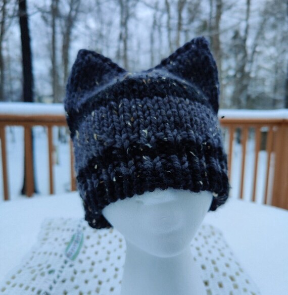 Grey/black Raccoon/fox/cat/wolf Ears 