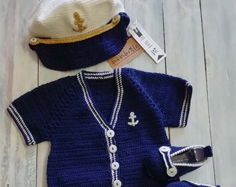 Traje Marinero Bebe Etsy