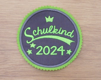 Schulkind, Applikation, Schultüte, 2024