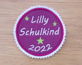 Applikation Schulkind, 2024, personalisiert