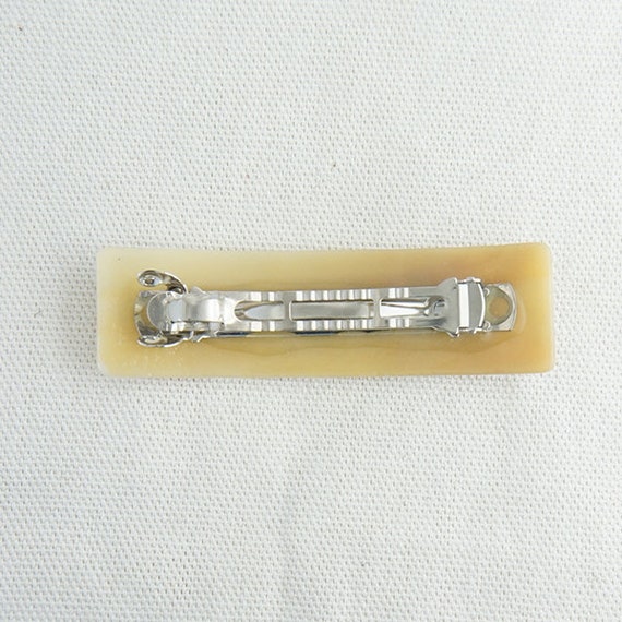 Celtic Script Glass Barrette - image 2