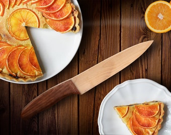 Chef's Knife | Wooden Kitchen Knife | Non-scratch Knives | Safe for Kids | Made in Canada!