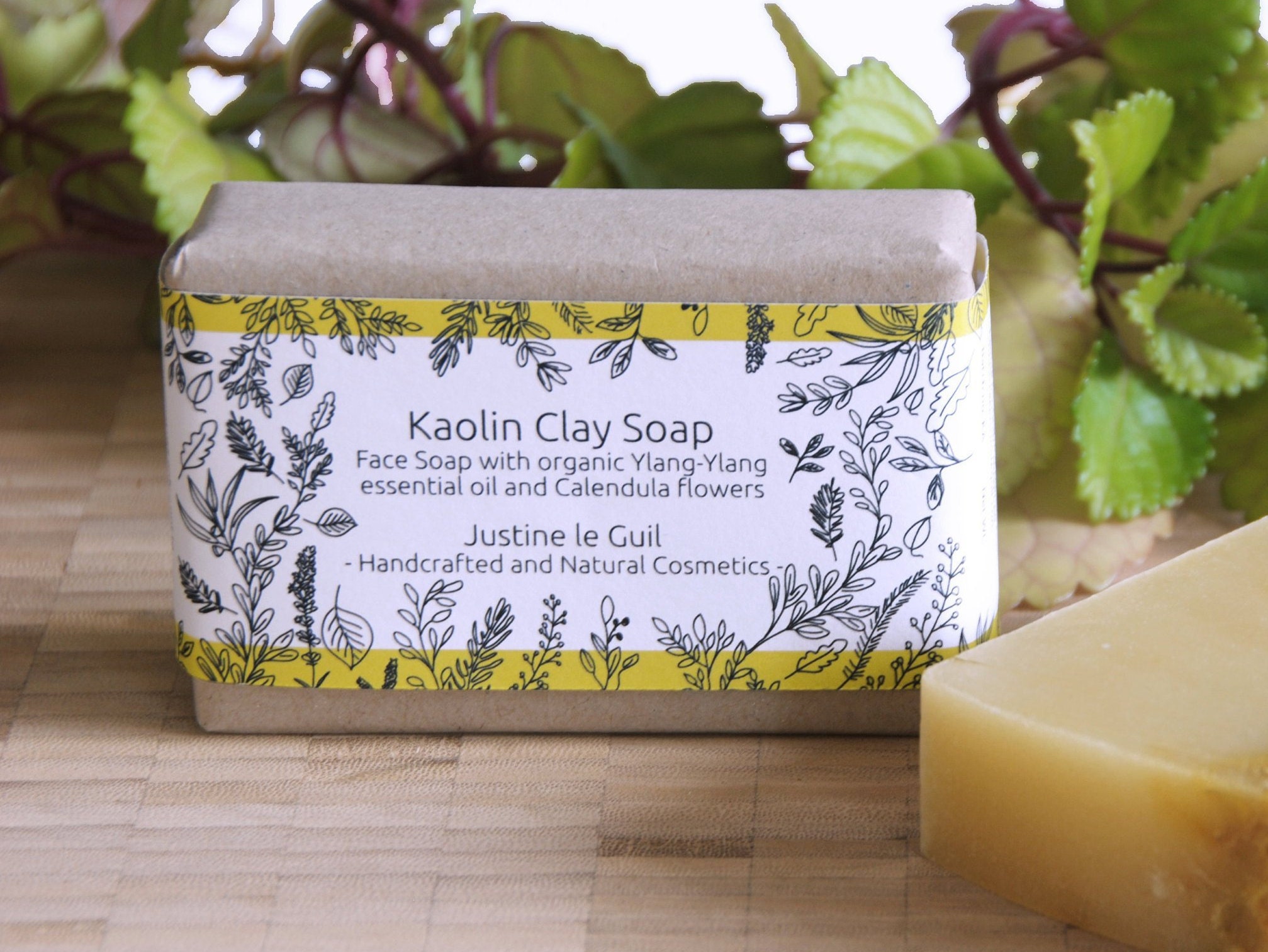 Natural Kaolin Clay Soap Vegan Etsy