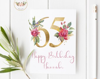 Happy Birthday Beautiful Welsh Birthday Card Pink Peonie Penblwydd Hapus