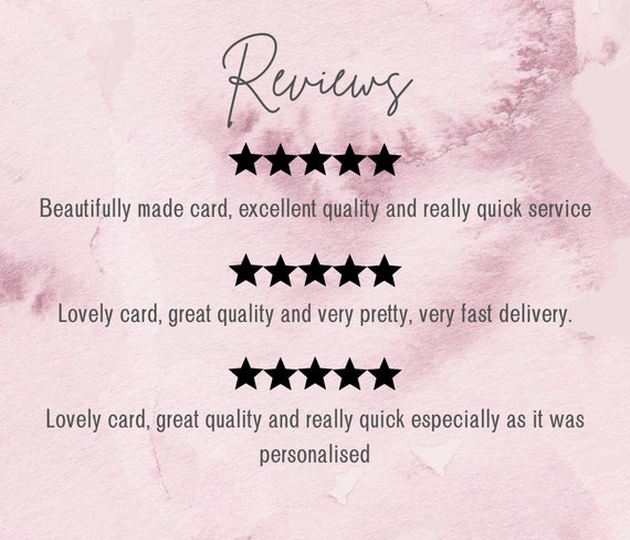 Personalised 10th Anniversary Card | 10th Wedding Anniversary Card