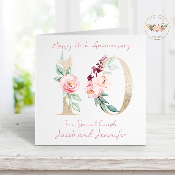 Verse Card (10th Anniversary) Card Set | Set of 10 Verse Card (10th Anniversary) Card Set | Set of 10