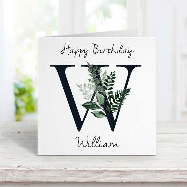 Birthday Card For Him | Male Birthday Card | Mens Card | Personalised Birthday Card | Mens Birthday Card | Male Birthday Card | Card For Man