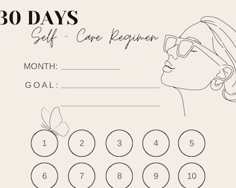 30 Day Self - Care Challenge