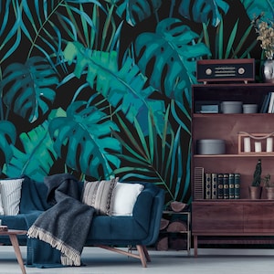 Big Monster Wallpaper | Self Adhesive Wallpaper, Removable Wallpaper, Temporary Wallpaper, Peel and Stick Wallpaper #277