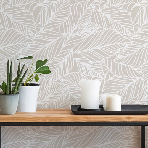 Shades of Navy Blue Selfadhesive Wallpaper Brush Stroke Etsy